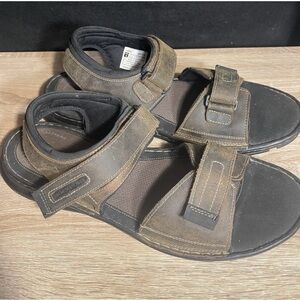Rockport Mens 15M Darwyn Quarter Strap Platform Slide Sandal